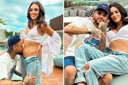 Neymar hạnh phúc khoe cho cả thế giới biết bạn gái đang mang bầu