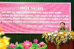 Đồng Nai: Hội nghị sơ kết thực hiện Dự án Cơ sở dữ liệu quốc gia về dân cư