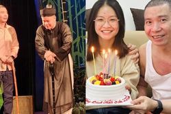 Vợ NSND Công Lý khoe cảm xúc vui mừng của chồng khi trở lại sân khấu tập kịch cùng đồng nghiệp