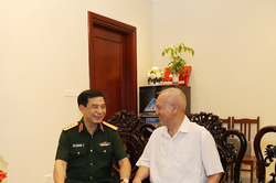 Đại tướng Phan Văn Giang tri ân các đồng chí tướng lĩnh Quân đội