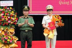 Quảng Nam có nữ Phó Giám đốc Công an tỉnh đầu tiên