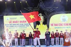 Herbalife đồng hành cùng Lễ xuất quân Đoàn Thể Thao Việt Nam tham dự SEA Games 32