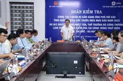 Thứ trưởng Nguyễn Sinh Nhật Tân kiểm tra công tác phòng chống thiên tai tại Thủy điện An Khê – Ka Nak
