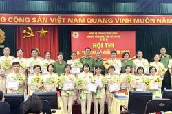 Hấp dẫn Hội thi Bí thư chi bộ giỏi Đảng bộ Bệnh viện Y học cổ truyền Bộ Công an