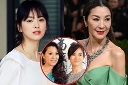 Chung khung hình, Song Hye Kyo bị Dương Tử Quỳnh 'chặt đẹp' dù kém đàn chị tận 20 tuổi