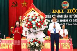 Đại hội đại biểu Hội Nông dân huyện Nho Quan nhiệm kỳ 2023-2028