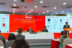 ĐHĐCĐ MSB: Tăng trưởng lợi nhuận quý I chỉ đạt 2%, cổ đông không thông qua kế hoạch sáp nhập