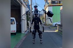 Bộ xương robot có khả năng bắt chước con người
