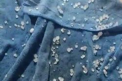 Quảng Trị: Xuất hiện mưa đá, lốc xoáy