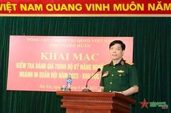 Nâng cao tay nghề cho công nhân ngành in Quân đội