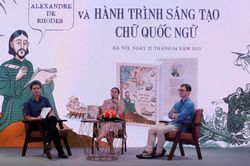 Tranh truyện về hành trình sáng tạo chữ Quốc ngữ