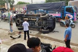 Tài xế tông chết thiếu tá CSGT và 2 người: Công an Long An lên tiếng