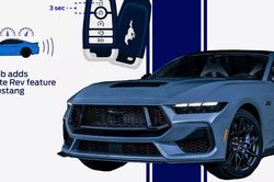 Ford Mustang 2024 trang bị tính năng nẹt pô từ xa, chủ xe muốn thể hiện với đám đông chỉ cần ngồi một chỗ bấm chìa khóa