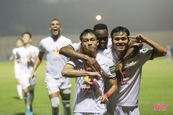 Những con số đáng chú ý của Hồng Lĩnh Hà Tĩnh sau 7 vòng V.League 2023