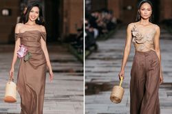 Catwalk cùng H'Hen Niê, Minh Tú ở nước ngoài, Ngọc Châu gây tranh cãi khi cười tươi