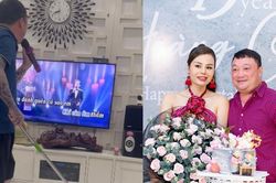 HLV Trương Việt Hoàng trổ tài ca hát cực đỉnh cho vợ xem, Bùi Tiến Dũng vào bình luận vui nhộn