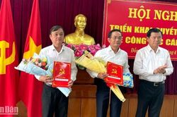 Giao đồng chí Huỳnh Tấn Đạt điều hành Đảng bộ thành phố Biên Hòa