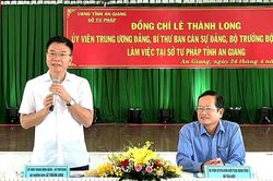 An Giang gặp một số khó khăn trong công tác tư pháp
