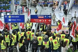 Nhân viên an ninh đình công tại sân bay Berlin Brandenburg