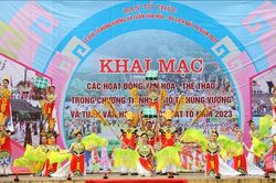 Giỗ Tổ Hùng Vương 2023: Sôi động các hoạt động văn hóa - thể thao