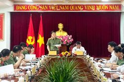 Đoàn kiểm tra số 1 của Bộ Công an kiểm tra thực hiện Chỉ thị 12-CT/TW tại Đồng Nai