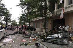 Hà Nội: Nổ lớn xảy ra tại khu chung cư IEC trên địa bàn xã Tứ Hiệp