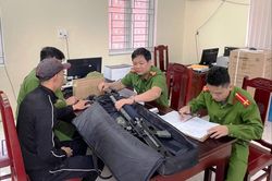 Thanh Hóa: Bắt quả tang đối tượng tàng trữ đạn súng tự chế trái phép