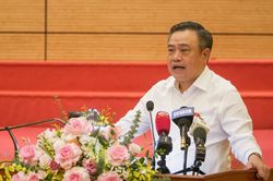 Chủ tịch UBND thành phố Trần Sỹ Thanh tiếp xúc cử tri huyện Sóc Sơn