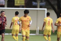 U22 Việt Nam hứng khởi trong buổi tập đầu tiên tại Phnom Penh