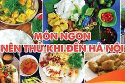 Những món ngon nên thử khi đến Hà Nội