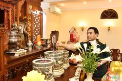 Đoàn công tác của Quân ủy Trung ương tri ân các đồng chí nguyên lãnh đạo Đảng, Nhà nước, Quân đội