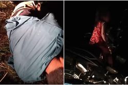 Clip: Ông bố say rượu nằm ngủ quên dưới vệ đường, mặc con gái nhỏ ngồi trên xe gào khóc lúc nửa đêm