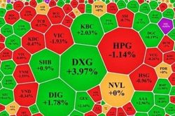 VN-Index giảm nhẹ, giao dịch giằng co dưới mốc tham chiếu