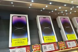 Nhiều mẫu smartphone giảm giá sâu