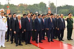 Lãnh đạo Đảng, Nhà nước vào Lăng viếng Chủ tịch Hồ Chí Minh