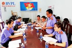 Trực tiếp kiểm sát Chi cục THADS huyện Long Điền