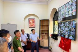 Kích hoạt hơn 64 'mắt thần', tăng cường đảm bảo an ninh trật tự ở huyện Thanh Trì