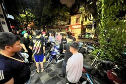 Nhóm thanh thiếu niên lạng lách trên phố, gây rối trật tự công cộng