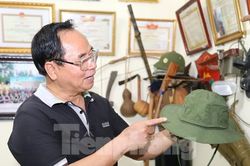 Ngắm hàng trăm kỷ vật vô giá từ chiến trường của cựu chiến binh xứ Nghệ