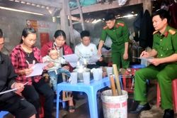Tòng Sành là xã đầu tiên của tỉnh hoàn thành cấp căn cước công dân trong độ tuổi