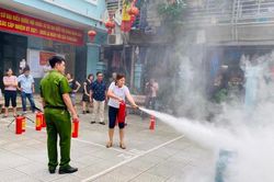 Quận Thanh Xuân: Đảm bảo an toàn PCCC mùa nắng nóng