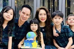 4 nhóc tì nhà Lý Hải - Minh Hà: Tự chăm nhau ở nhà khi bố mẹ bận, biết nhiều thứ tiếng