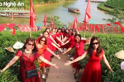Đảo chè Thanh Chương hút khách dịp nghỉ lễ 30/4 - 1/5