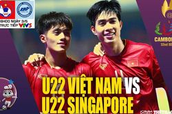 Soi kèo U22 Việt Nam vs U22 Singapore - VTV5 trực tiếp bóng đá SEA Games 32 hôm nay