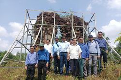Chuyên gia Ấn Độ khảo sát, chuẩn bị trùng tu Phật viện Đồng Dương