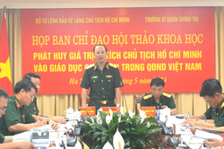 Làm tốt công tác chuẩn bị Hội thảo khoa học 'Phát huy giá trị Di tích Chủ tịch Hồ Chí Minh vào giáo dục chính trị trong Quân đội nhân dân Việt Nam'