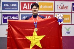 Hưng Nguyên mở hàng HCV SEA Games cho bơi lội Việt Nam