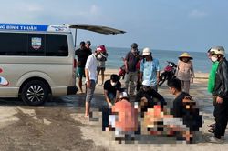 Bình Thuận: Ba nam thanh niên xuống tắm biển, 2 người bị chết đuối