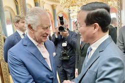 Chủ tịch nước Võ Văn Thưởng hội kiến Vua Charles III