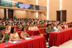 Cụm thi đua số 4 Công an Hà Nội học tập, làm theo lời Chủ tịch Hồ Chí Minh